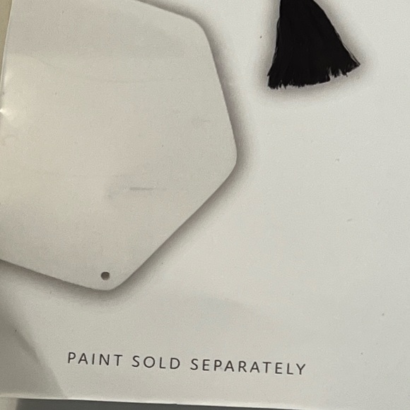 New Paint Your Own (PYO) Hexagon Wall Hanging Kit Crafting - Picture 4 of 14